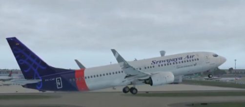 Sriwijaya Air Boeing 737 of Indonesia crash near Jakarta into Ocean. [&copy;runsame YouTube video]