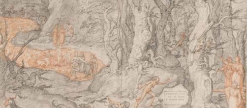 Federico Zuccari, "Inferno Canto XIII." &copy; The Uffizi Gallery.