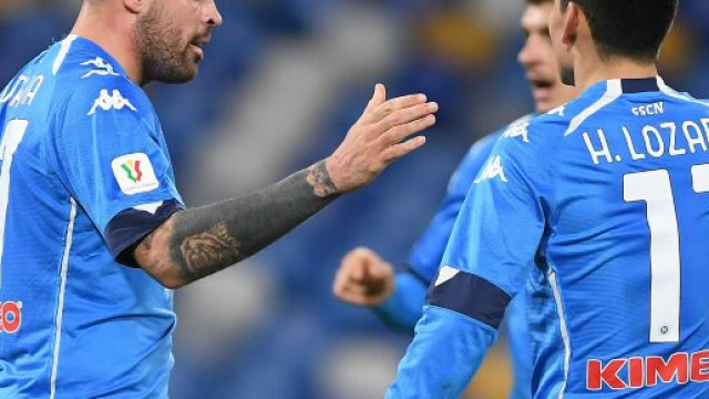 Il Napoli batte l'Empoli 3 a 2: gli azzurri ai quarti possono trovare la Roma