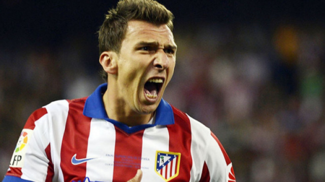Mario Mandzukic, attaccante croato.