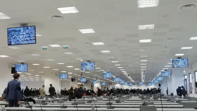 'Ndrangheta, maxiprocesso aula bunker