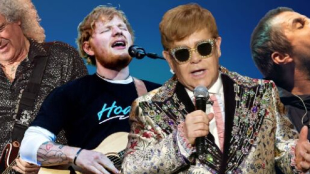 Elton John, Ed Sheeran, Liam Gallagher, Bryan May e altri 100 musicisti contro il Governo dopo la Brexit.