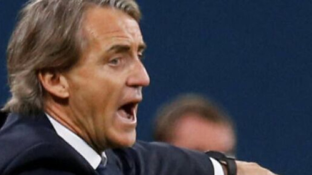 Roberto Mancini, commissario tecnico della nazionale italiana.