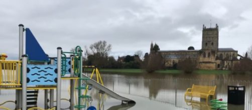 UK floods: West England submerges under water after flood warning. &copy;Daily Mail YouTube video
