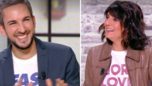 Un fou rire a &eacute;clat&eacute; sur le plateau de L'Equipe d'Estelle ce lundi. &copy;LaChaineL'&eacute;quipe Capture
