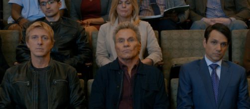 Cena da terceira temporada de 'Coobra Kai' na Netflix. (Reprodu&ccedil;&atilde;o/Netflix)