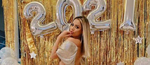 Lexa chama a aten&ccedil;&atilde;o com escolha de look deslumbrante. (Reprodu&ccedil;&atilde;o/Instagram/@lexa)