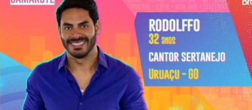 Rodolfo j&aacute; foi casado com Rafa Kalimann. (Reprodu&ccedil;&atilde;o/TV Globo)