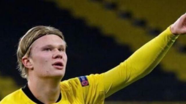 Erling Haaland, punta del Borussia Dortmund.