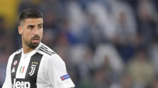 Sami Khedira, centrocampista della Juventus.