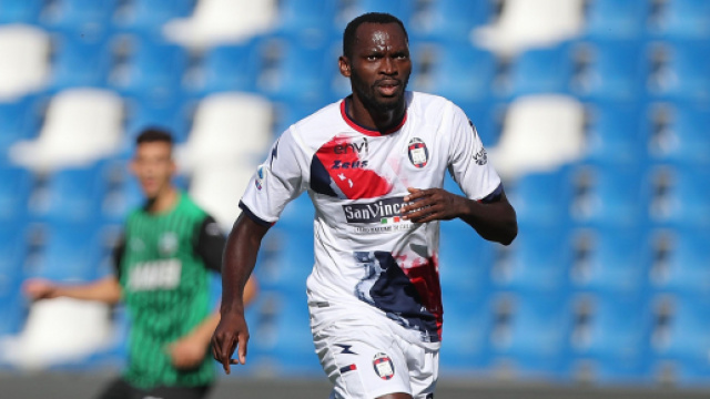 Simy, l'attaccante del Crotone.