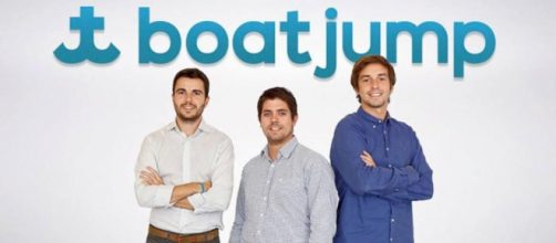 Alfonso Pastrana, CFO, Jaime Vara, CEO y Pablo Ruibal, COO de Boatjump