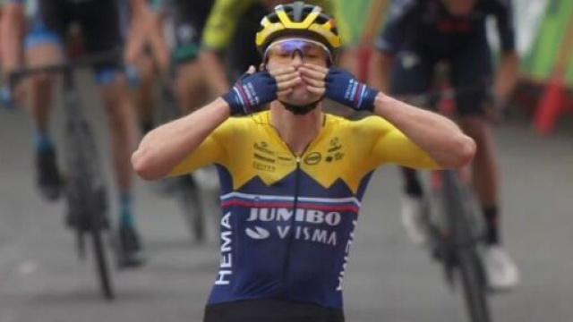 Primoz Roglic non &egrave; presente nel ritiro spagnolo della Jumbo Visma.