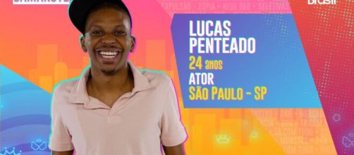 'BBB21': ator Lucas Penteado est&aacute; no Camarote. (Reprodu&ccedil;&atilde;o/TV Globo)