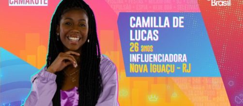 Camilla de Lucas &eacute; participante do 'BBB21'. (Reprodu&ccedil;&atilde;o/TV Globo)