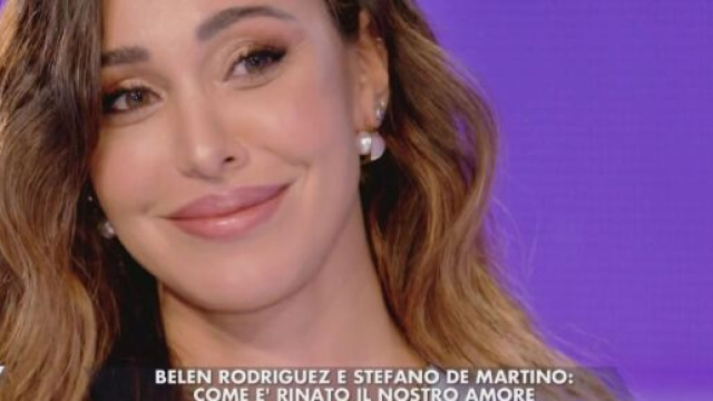 Belen Rodriguez in dolce attesa sui social