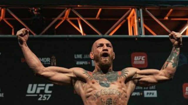 Conor McGregor, l&eacute;gendaire superstar du MMA revient sur le ring. &copy;thenotoriousmma Instagram