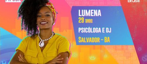 Lumena &eacute; participante do 'BBB21'. (Reprodu&ccedil;&atilde;o/TV Globo)