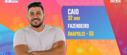 Caio &eacute; participante do 'BBB21'. (Reprodu&ccedil;&atilde;o/TV Globo)