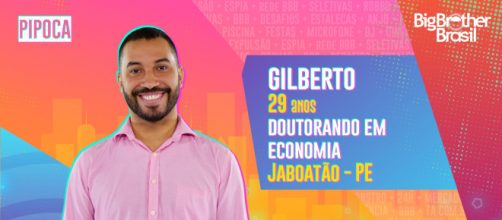 Gilberto participante do 'BBB21'. (Reprodu&ccedil;&atilde;o/ TV Globo)