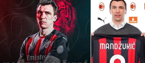 Milan confirmou o centroavante croata com a 9. (Arquivo Blasting News)