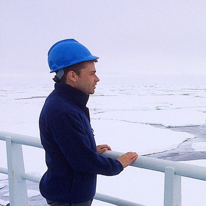 Zack Labe, climatologue de l'Arctique. &copy;Zack Labe