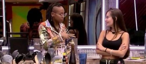 A cantora Karol Conk&aacute; &eacute; uma das integrantes do Camarote. (Reprodu&ccedil;&atilde;o/ TV Globo)