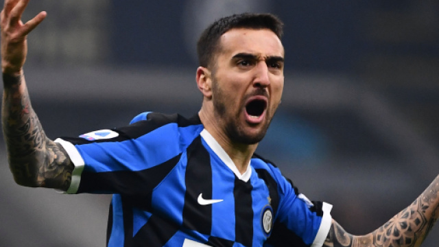 Matias Vecino, centrocampista dell'Inter.