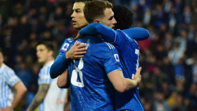 Juve e Spal si affrontano in Coppa Italia.
