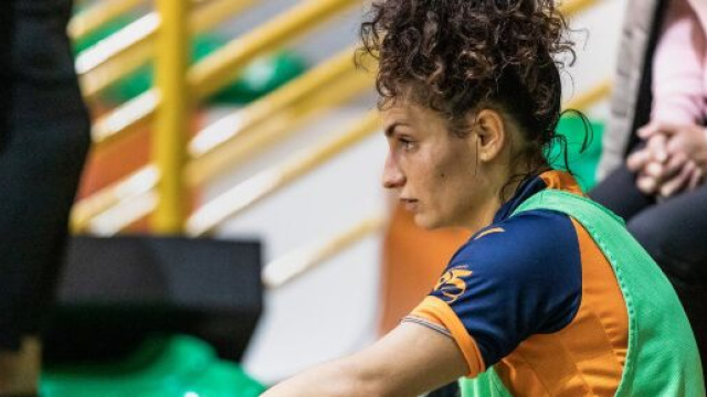 Tutta la concentrazione di Marta