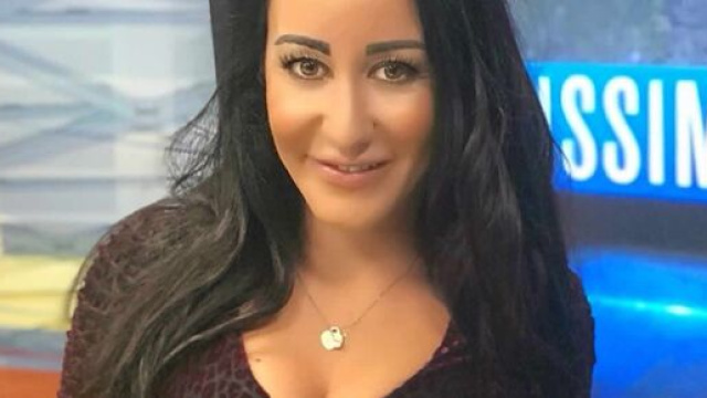 Emanuela Iaquinta, modella, opinionista sportiva e giornalista sportiva.