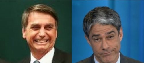 Bolsonaro recebe resposta de William Bonner. (Arquivo Blasting News)