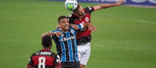 Gr&ecirc;mio e Flamengo fizeram jogo equilibrado no primeiro tempo. (Arquivo Blasting News)