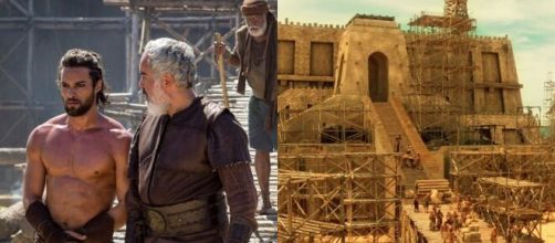 Ninrode ordena constru&ccedil;&atilde;o em "G&ecirc;nesis". (Reprodu&ccedil;&atilde;o/RecordTV).