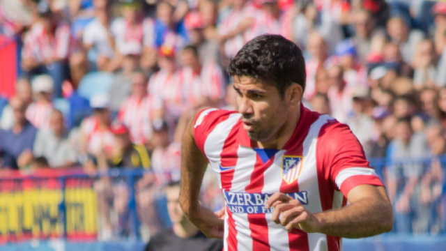 Diego Costa, ex punta dell'Atletico Madrid e del Chelsea.
