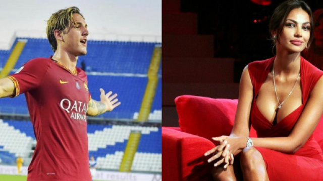 Da sinistra Nicol&ograve; Zaniolo e Madalina Ghenea.