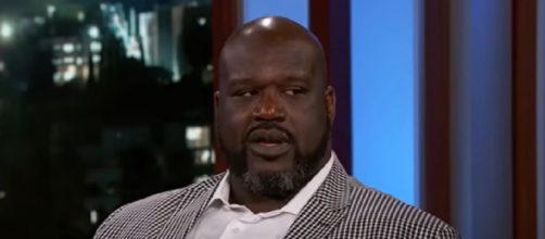 Shaq is slated to host his own Super Bowl pre-game show in Tampa. [&copy;Jimmy Kimmel Live/YouTube]