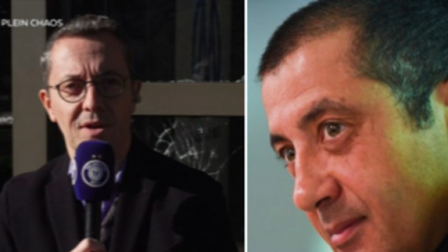 Mourad d&eacute;zingue Jacques Henri Eyraud - photo captures d'&eacute;cran twitter et t&eacute;l&eacute;foot