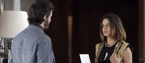 Cibele e Ruy em confronto em 'A For&ccedil;a do Querer'. (Reprodu&ccedil;&atilde;o/Rede Globo)