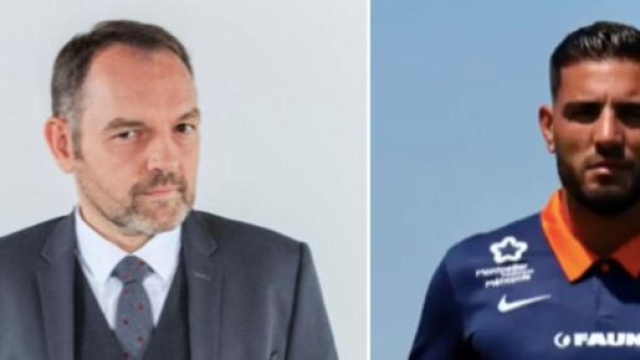 St&eacute;phane Guy soutenu par Andy Delort depuis son licenciement de Canal+. &copy; Facebook/Instagram capturemhscofficiel