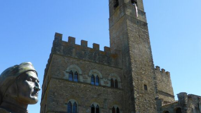 Itinerari danteschi in Toscana: Castello di Poppi, nel Casentino.