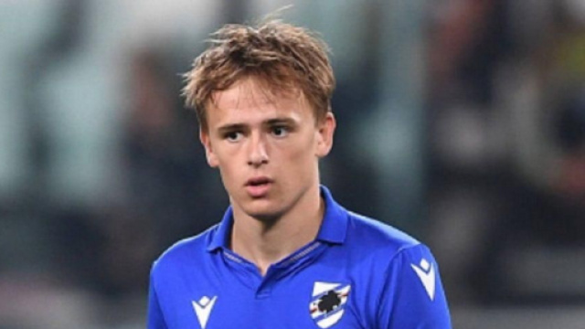 Mikkel Damsgaard, centrocampista della Sampdoria.