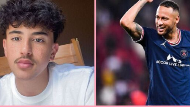Neymar et le Snapchateur Just Riadh enflamment la toile (capture YouTube et montage photo)