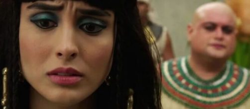 Asenate em 'G&ecirc;nesis'. (Reprodu&ccedil;&atilde;o/RecordTV)