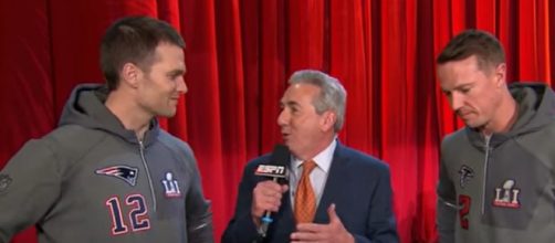 Brady bested Ryan's Falcons in Super Bowl LI (Image source: NFL Network/YouTube)