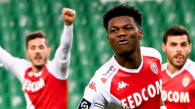 Aurelien Tchouameni, centrocampista del Monaco.