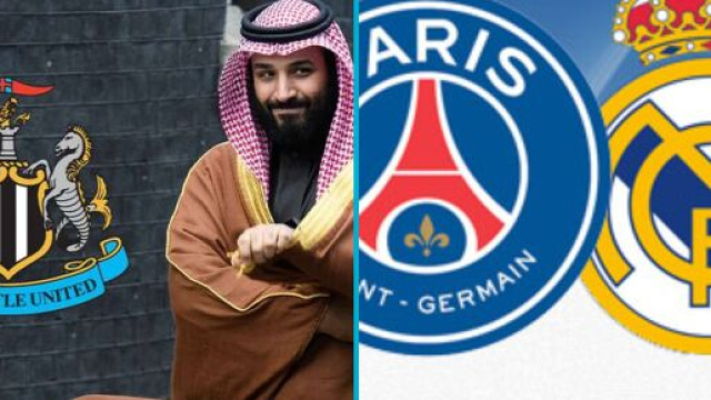 Newcastle veut d&eacute;valiser le Real Madrid et le PSG (capture YouTube et montage photo)