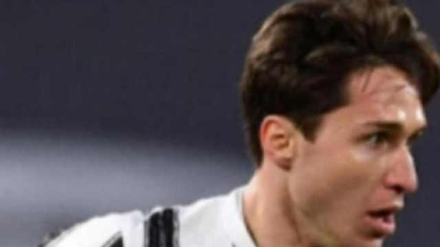 Federico Chiesa, centrocampista della Juventus.
