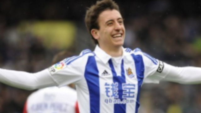 Mikel Oyarzabal, punta del Real Sociedad.