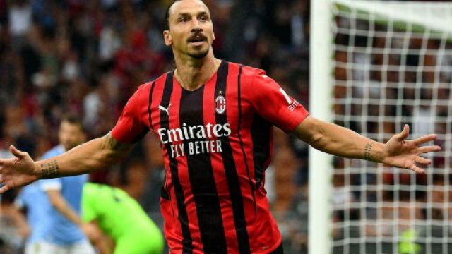 Zlatan Ibrahimovic, attaccante del Milan.